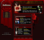 Website template example