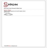 Stylish Website Tutorial: Final Result