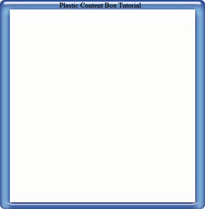 Plastic Content Box Tutorial: Final Result