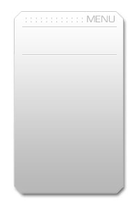 Stylish Silver Menu Tutorial: Final Result