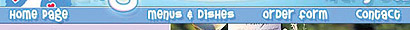 Top horizontal navigation bar example: Angelfood