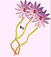 Creating a Flower Bouquet Embellishment Tutorial: Final Result