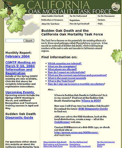 California Oak Mortality