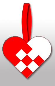 X-mas Heart Tutorial: Final Result