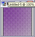 Purple Pattern Tutorial: Final Result
