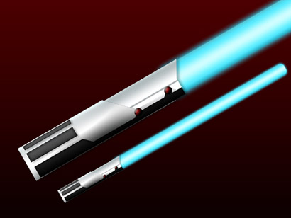 Create a Lightsaber Tutorial: Final Result