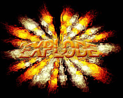 Explosion Effect Tutorial: Final Result