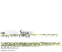 The Good Thing about a White Space
