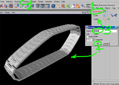 Static Tank Tracks