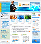 Website template example