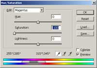 Photoshop Tutorial - Rainbow - Step 4 Photoshop Tutorial - Rainbow - Step 4