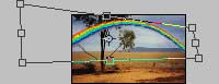 Photoshop Tutorial - Rainbow - Step 7 Photoshop Tutorial - Rainbow - Step 7