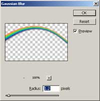 Photoshop Tutorial - Rainbow - Step 8 Photoshop Tutorial - Rainbow - Step 8