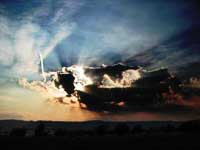 High Contrast Clouds Tutorial: Final Result