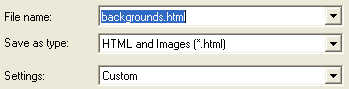 Photoshop & ImageReady Backgrounds