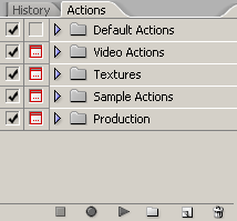 New Document Action Preset