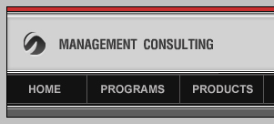 Business Header and Navigation Tutorial: Final Result