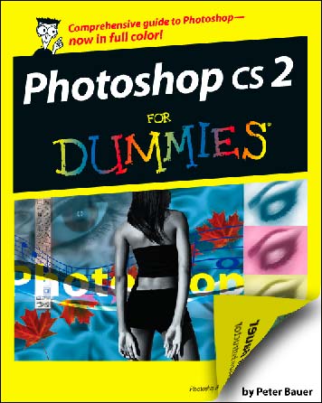 Easy Page Curl in Photoshop CS2 Tutorial: Final Result
