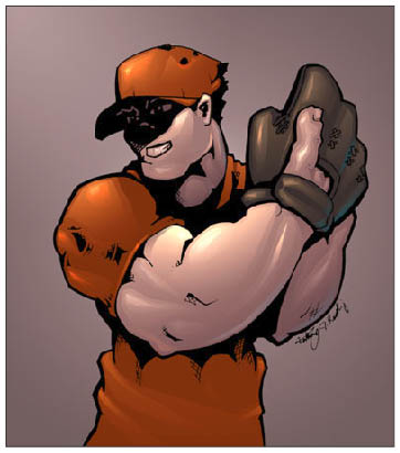 Digital Coloring Part Tutorial: Final Result