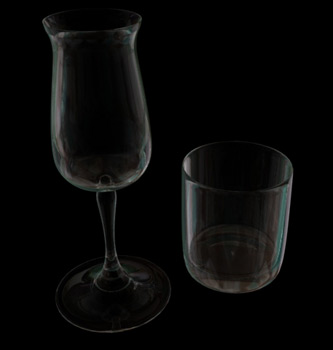 Realistic Glass Tutorial: Final Result