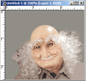 The Extract Tool: Fine Hair Tutorial: Final Result