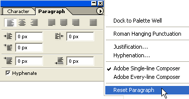  Paragraph Palette