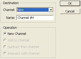 ImageReady Channels