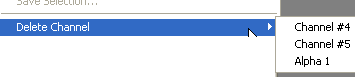 ImageReady Channels