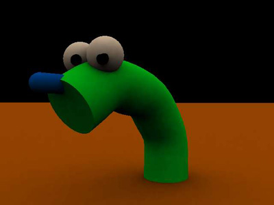 Using The Skin Modifier Tutorial: Final Result (Click to enlarge)