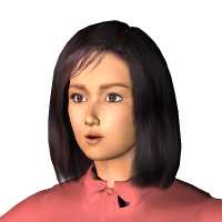 Volume hair with transparency maps