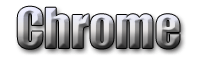 Chrome Text Effect Tutorial: Final Result