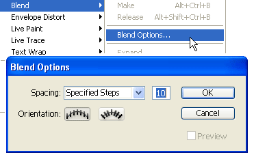 blend options