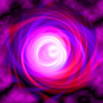 Twirling Light Background Tutorial: Final Result