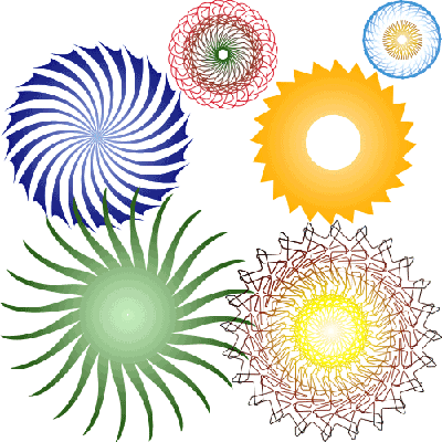 Vector Sunrays | Drawing Techniques