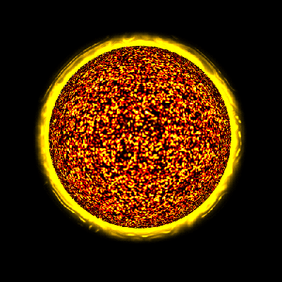 Molten Sun Tutorial: Final Result (Click to enlarge)