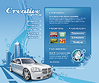 Website template example
