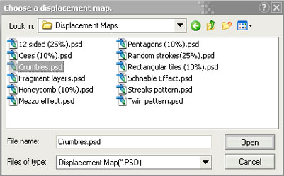 Displacement-Map