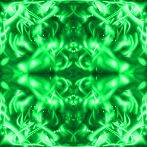Alien Glow Background Tutorial: Final Result