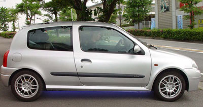 Neon Car Glow Tutorial: Final Result (Click to enlarge)
