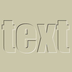Inset Text Tutorial: Final Result