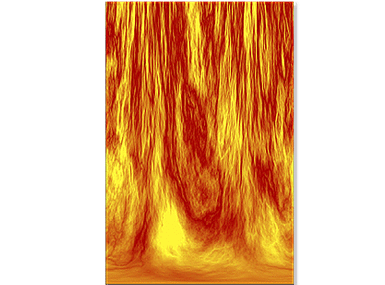 Fire Background Tutorial: Final Result
