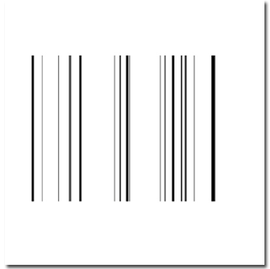 3d barcode image. Creating a Barcode