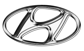 Creating the Hyundai Logo Tutorial: Final Result