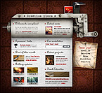 Website template example