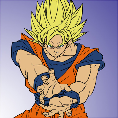 Coloring Anime Tutorial: Final Result
