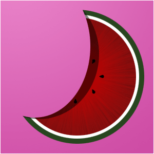 Vector Melon Tutorial: Final Result