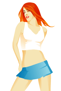 How to Trace/Draw People from Photo with Illustrator Tutorial: Final Result