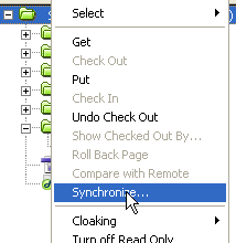 synchronize