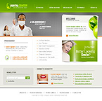 Website template example