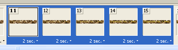 Selecting Multiple Frames